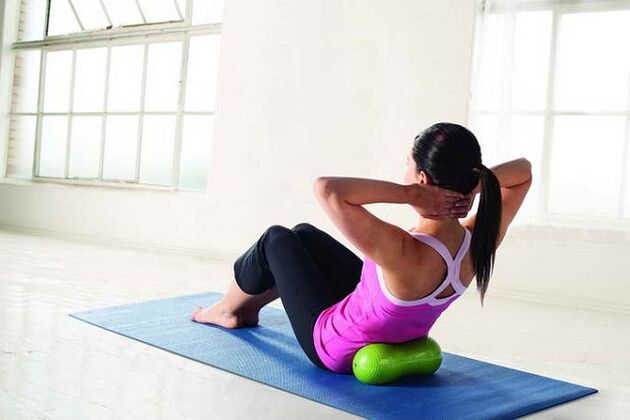 Charging and medical exercises for the cervix osteochondrosis