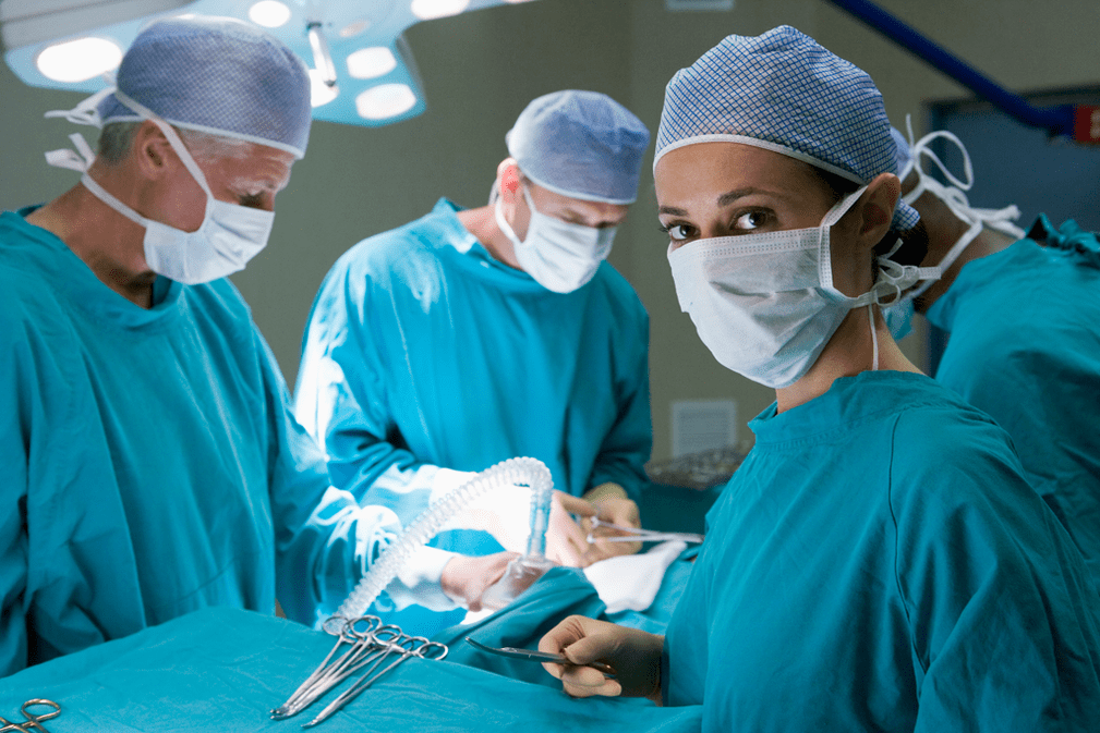 Joint replacement surgery in case of arthrosis